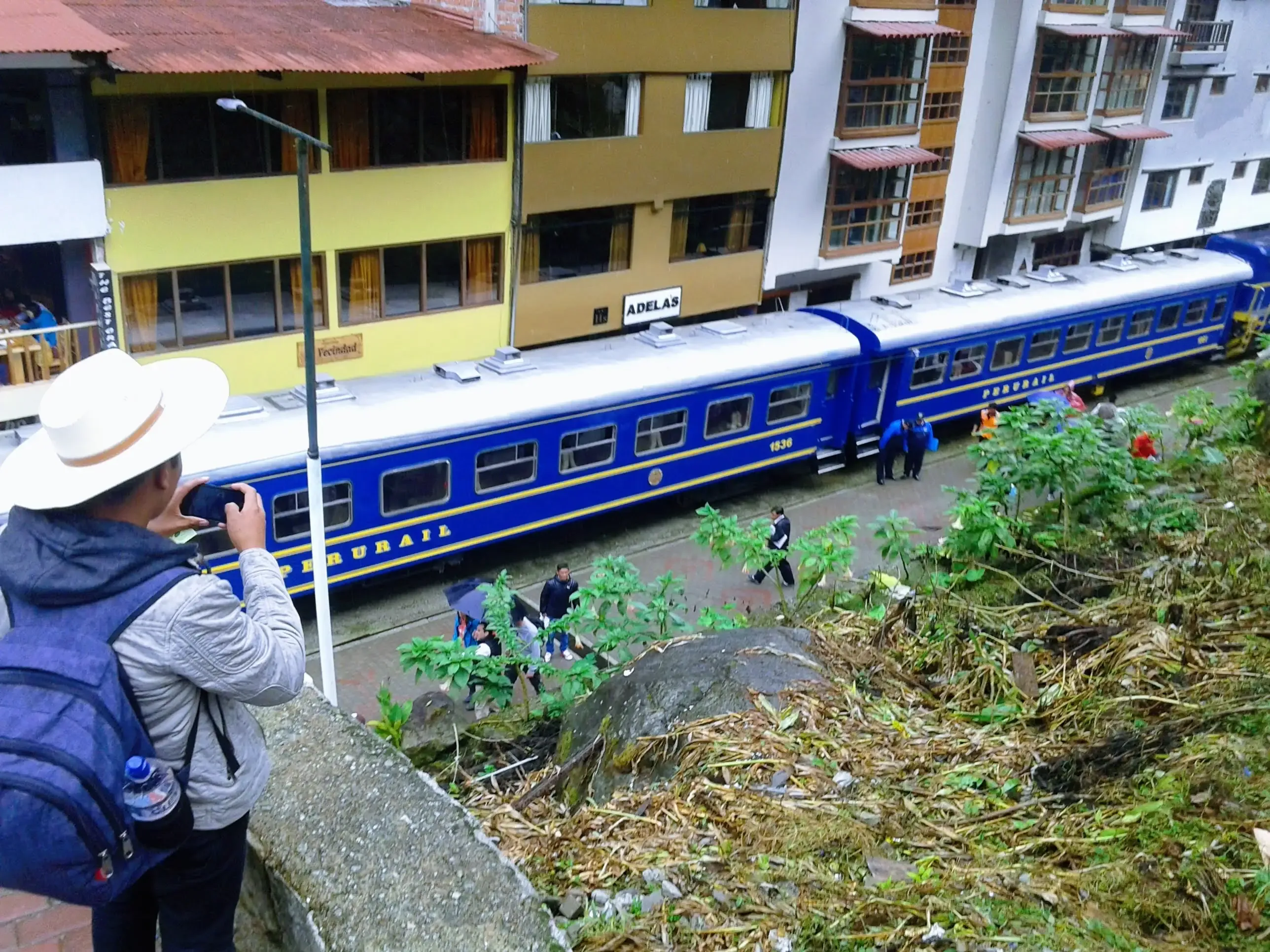 PeruRail train to Aguas Calientes