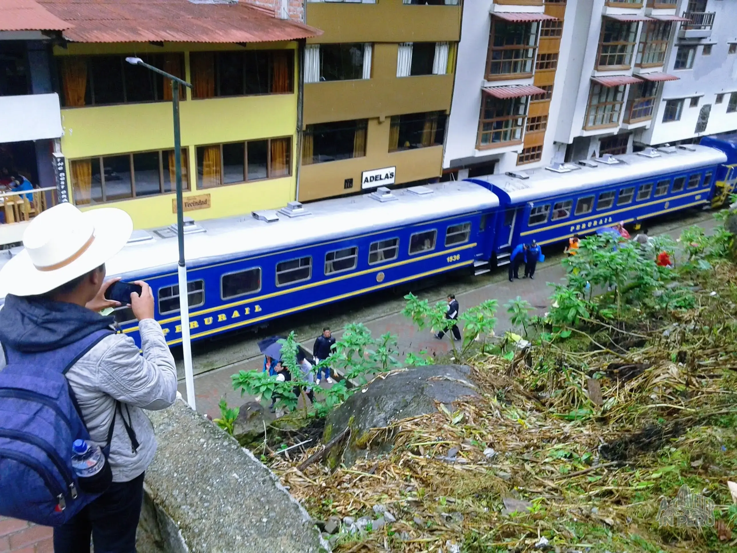 Tren PeruRail hacia Aguas Calientes