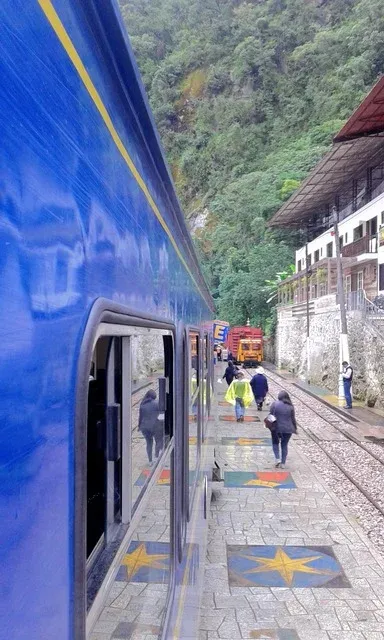 Panoramic views from the train